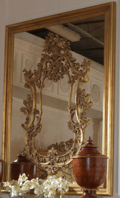 Luxe spiegel barok rococo wandspiegel Italiaanse meubels spiegelein