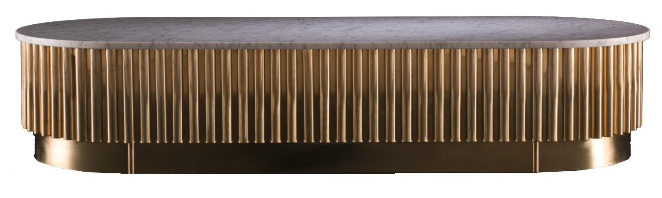 Salontafel ontwerper woonkamer tafels meubels luxe tafel nachtkastje marmer metaal