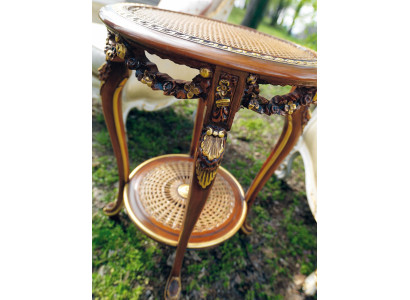 Houten tafel Cocktailtafel Bijzettafel Tafel Salontafel Tafels Barok Nieuw