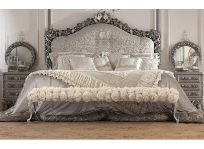 Chesterfield bed Dubbele bedden Leder Antieke stijl Luxe Italiaanse meubels Nieuw