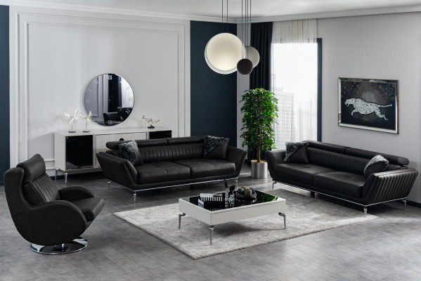 Woonkamerset bank 31 bank stoffering meubelset textiel luxe nieuw