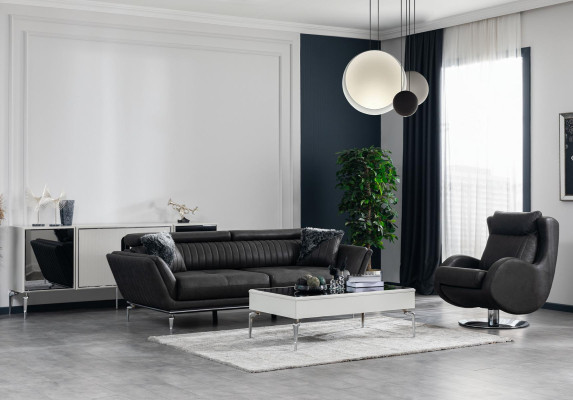Woonkamerset bank 31 bank stoffering meubelset textiel luxe nieuw