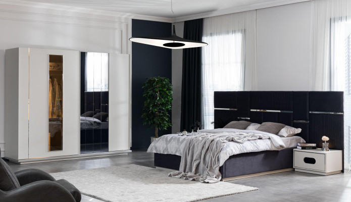 Kast Luxe Kasten Kledingkast Hout Meubels Slaapkamer 250cm