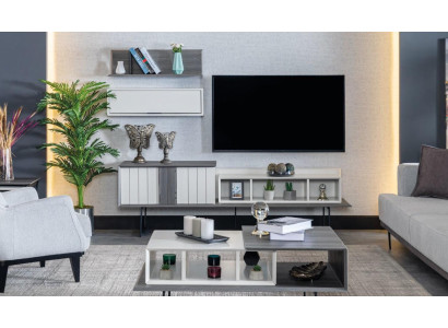 Woonwand kast rtv dressoir plank woonkamers woonkamer wandmeubel