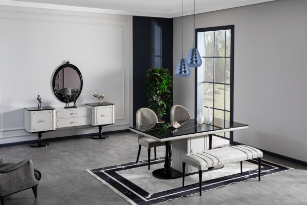 Luxe eettafel design tafels eetkamer meubels eettafels tafel woonkamer 185x95
