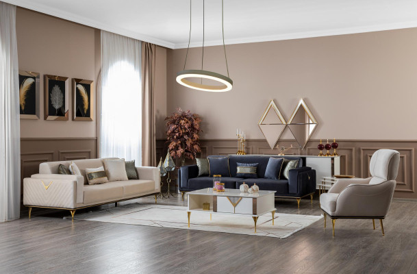 Salontafel Woonkamer Hout Ontwerp Luxe Meubels Nieuw Wit Stijl Modern.