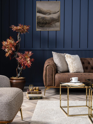 Sofa set 3-zits bank nieuw grijs luxe design 3-delig woonkamer