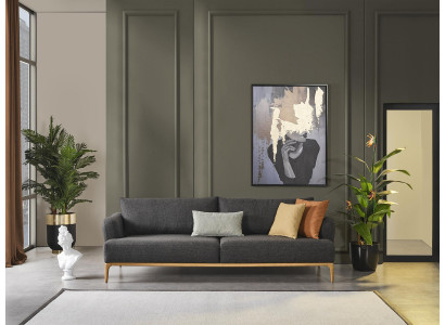Bankstel 4-zits Luxe Designbank Bankstellen Luxe Gestoffeerde Meubels Modern 274cm