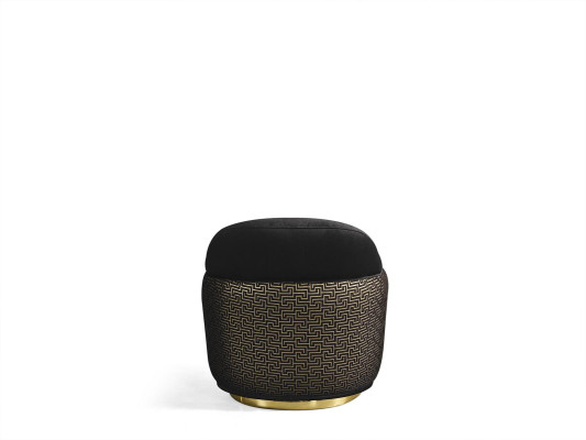 Fauteuil woonkamer bank modern textiel luxe modern zwart nieuw
