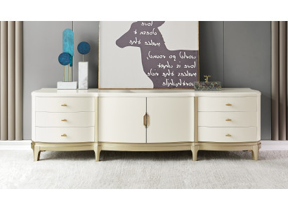 Sideboard Kastplank Plank Meubels Houten kast Wit Sideboard Dressoir