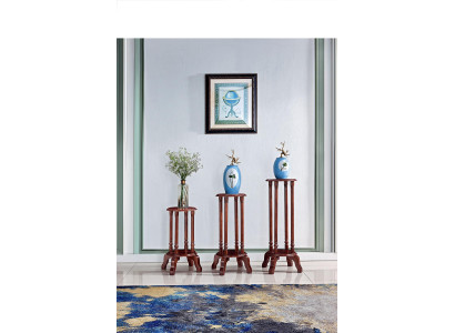 Bloemenstandaard plank houten standaard meubelaccessoires bloempotstandaard
