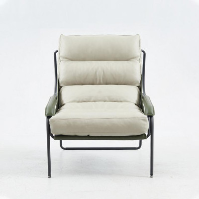 Fauteuil + Hocker Set Luxe Relax Fauteuil Meubelstoel Voetenbank 2-delig.