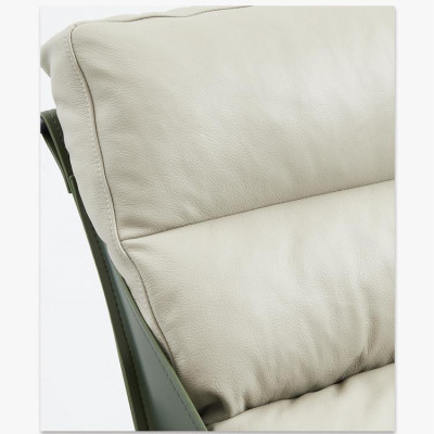 Fauteuil + Hocker Set Luxe Relax Fauteuil Meubelstoel Voetenbank 2-delig.