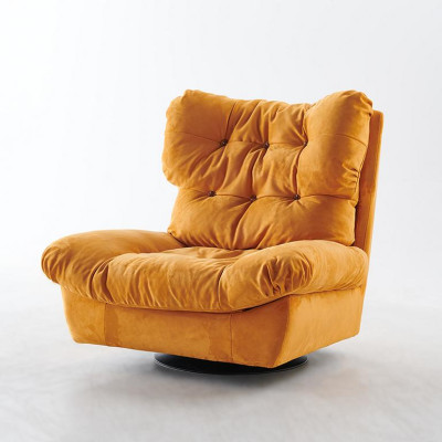 TV-fauteuil Draaibare fauteuil Eenzitter Relaxbank Meubel Textiel Stof