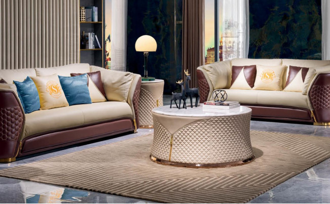Sofa set 3+2+1 zits bank bank bankstel moderne