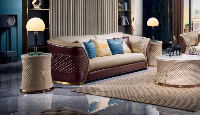 Sofa set 3+2+1 zits bank bank bankstel moderne