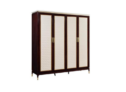 Klassieke kledingkast Inloopkast Decor Garderobe Kasten Hout