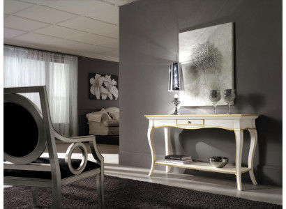 Console nachtkastje slaapkamer bijzettafel modern design meubels hout wit nieuw