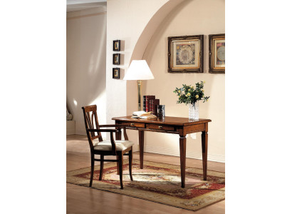 Tafel Bureau Secretaris Tafels Italiaanse meubels Stoel Set Kantoor 2-delig Büro