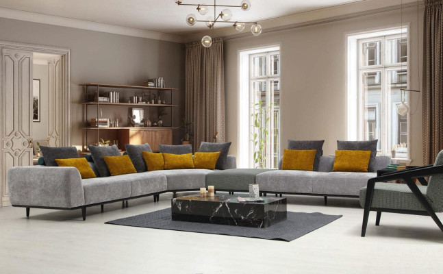 Stoel Zitten Woonkamer Stof Polyester Stijl Modern Ontwerp Luxe
