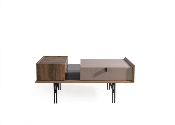 Luxe bruine salontafel Designer salontafels Woonkamertafels