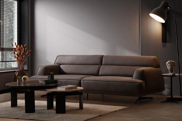 Bankstel 3-zits Designerbank Bank Zitbank Banken Stof Leder Nieuw