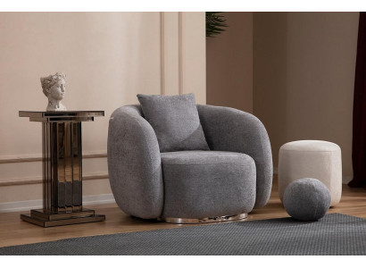 Stoel Ontwerp Bank Bank Zits Textiel Lounge Club Bekleding Luxe Zit Ontspannen