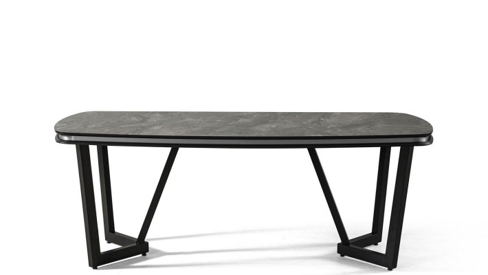 Moderne eettafel Eetkamer Houten eettafels Tafel Stijl Zwart Ontwerp