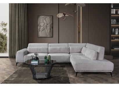 Stijlvolle hoekbank L-vorm Luxe woonkamer woonlandschap banken banken