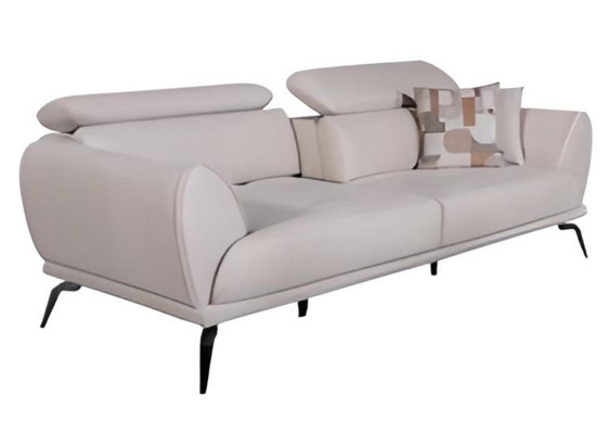 Witte woonkamer 3-zits designer luxe bank moderne zitmeubels nieuw