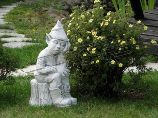 Dwerg Standbeeld Standbeelden Sculpturen Figuur Decoratie Tuin Terras