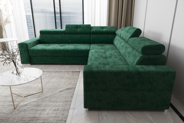 Woonkamer Textiel Lederen Luxe L-vormige Moderne Hoekbank Bank Bekleding Banken Nieuw