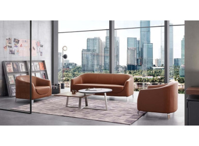 Woonkamerset bankstel bankstel bank 3+1+1 designbank salontafel