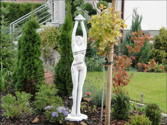 163 cm decoratieve sculptuur ontwerp figuur standbeeld tuinfiguren beelden
