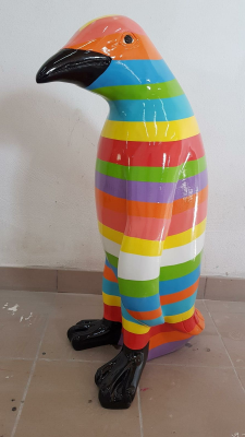 Moderne Abstracte Figuren Beeldhouwwerken Ontwerper Figuren Tuin Pinguïn Decoratie