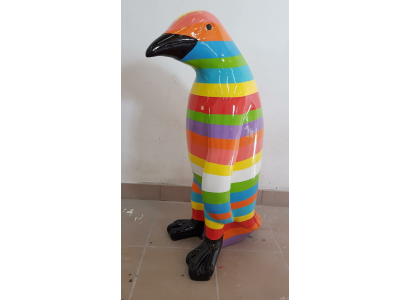 Moderne Abstracte Figuren Beeldhouwwerken Ontwerper Figuren Tuin Pinguïn Decoratie