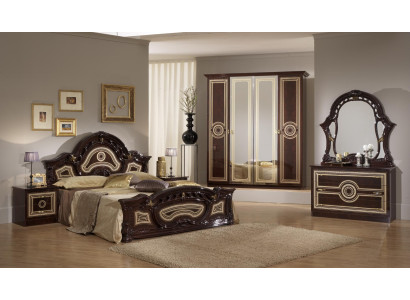 Design slaapkamer 6-delige Slaapkamer Compleet Set Bed Nachtkastje Commode Nieuw