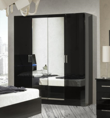 Luxe kledingkast ontwerper hoogglans kledingkasten meubels wonen hout nieuw