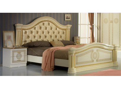 Slaapkamer Bed Chesterfield Dubbel Bed Bekleed Chesterfield Barok Rococo