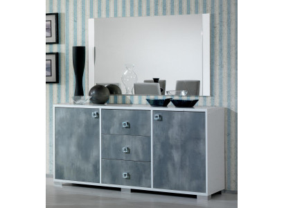 Moderne commodes 2-delige set Stijl Moderne commode + Spiegel Italiaanse meubels