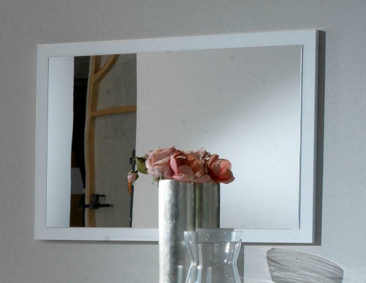 Spiegel Houten frame Wandspiegel Klassieke designer spiegel 90x60cm Hout groot xxl