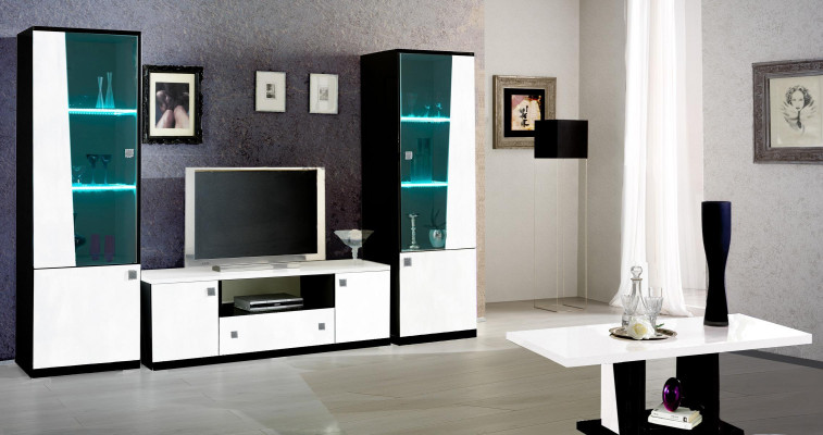 Edel vitrine in moderne stijl kast vitrinekast woonkamer glas woonkamer nieuw.