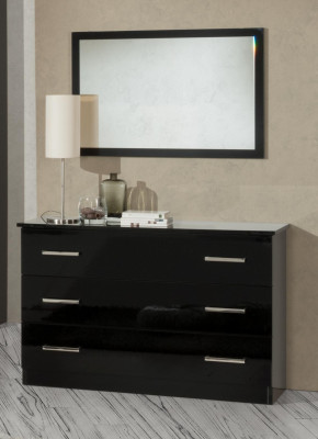 Buffet Dressoir Ladenkast Spiegel Echte handgemaakt Houten Plank 2-dlg Planken Laden