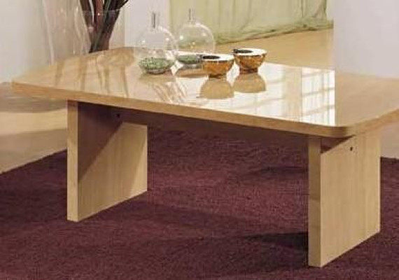 Edele salontafel houten tafel houten tafels woonkamer bank beuken Made in Italy Nieuw