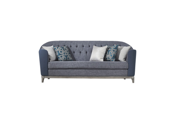 Sofaset 3+1+1 Zits Stoff Bankstel Bekleding Set Banken Bankontwerper
