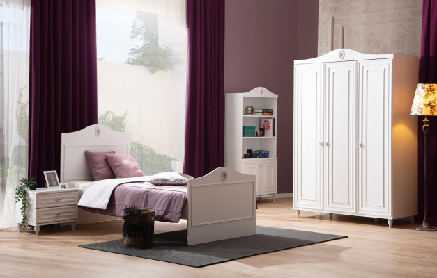 Kledingkast Ontwerper Kast Luxe Hout Kinderkamer 140cm