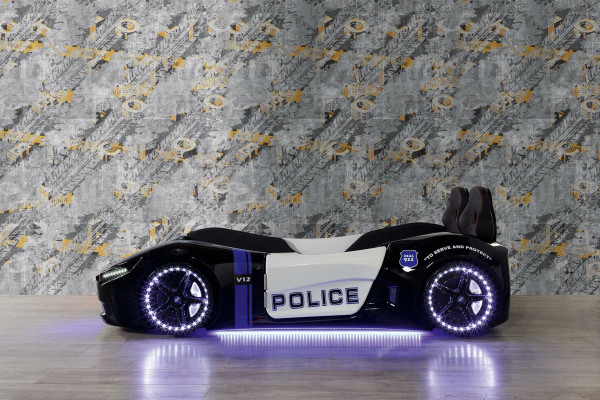 Raceauto Autobed Matras Kinderbed Auto-bed Kinderkamer meubels