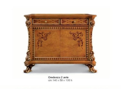 Ladekast dressoir kasten commodes hout luxe woonkamer gouden kast dressoir.