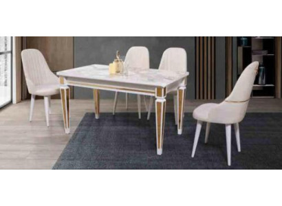 Eettafel eetkamerset eetkamer set stoelenset eetkamersets 4 stoelen 5-delig