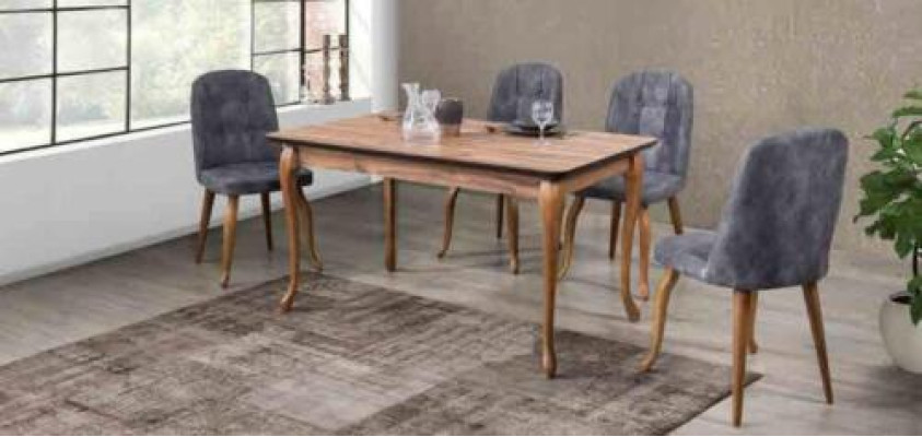Eetkamer eettafel set eetkamermeubilair set eetkamersets dh 4 stoelen 5-delig